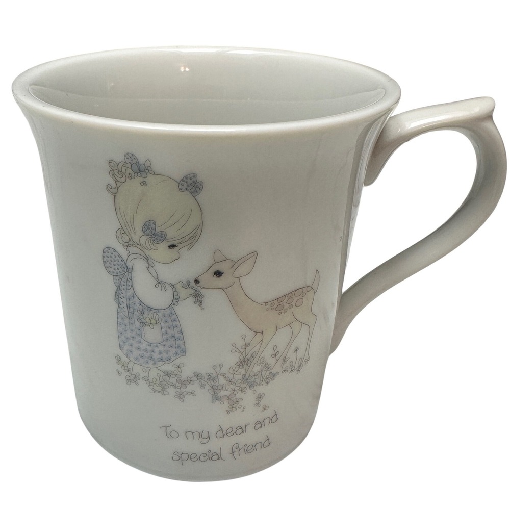 Vintage Precious Moments 1985 My Dear Special Friend Mug Collectible Tea Coffee